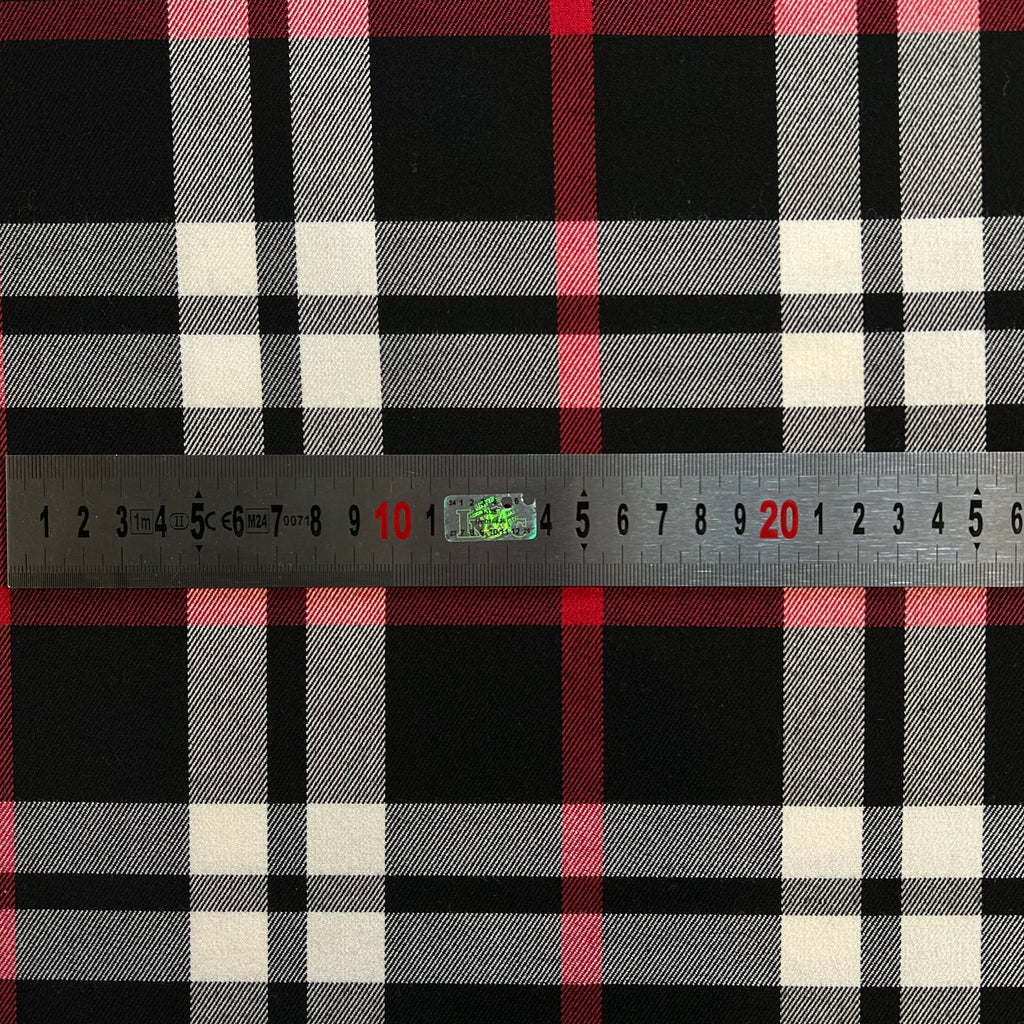 Black Tartan Check