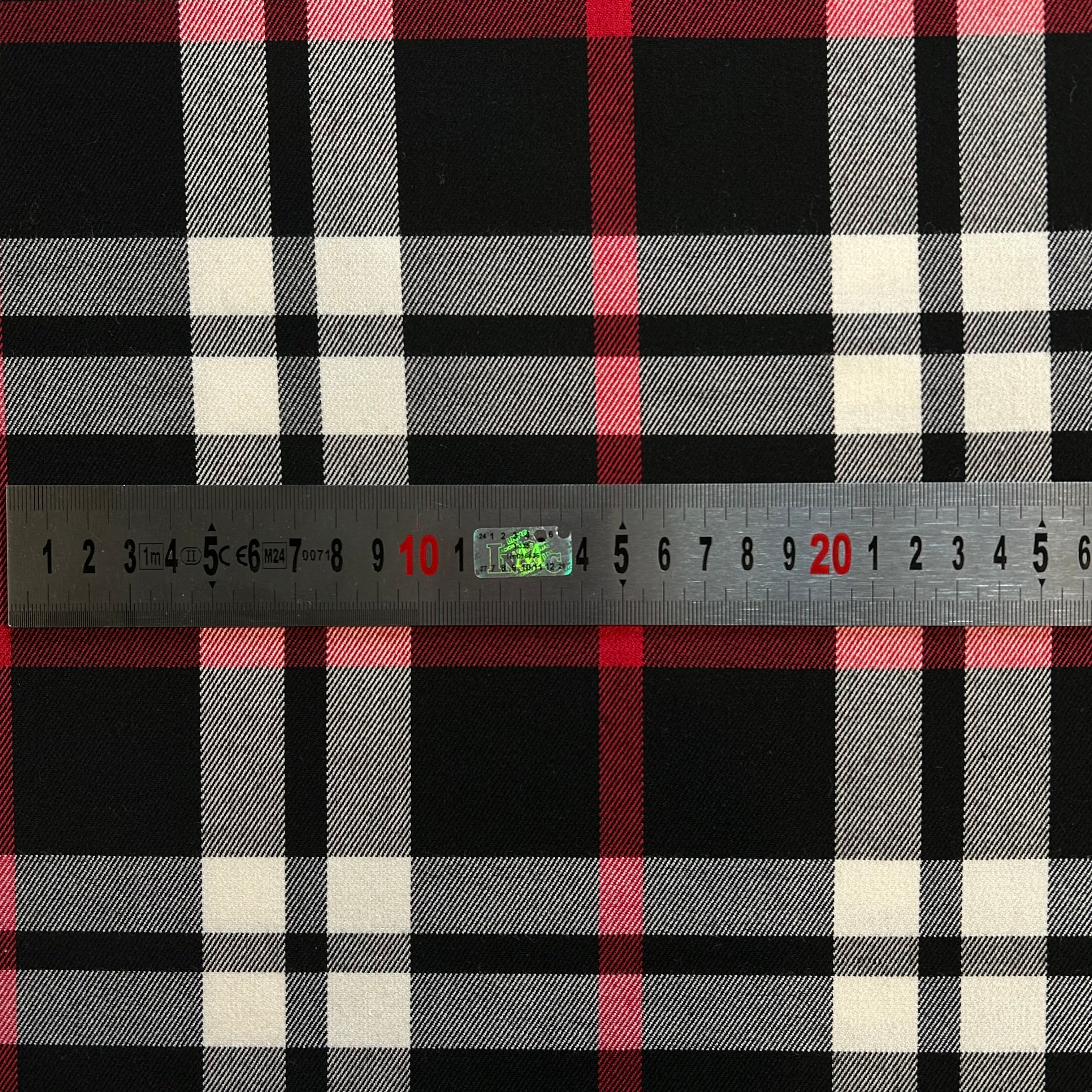 Black Tartan Check