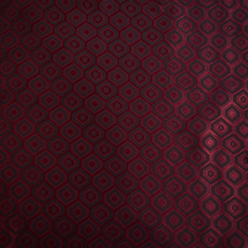 Ruby Diamond Jacquard