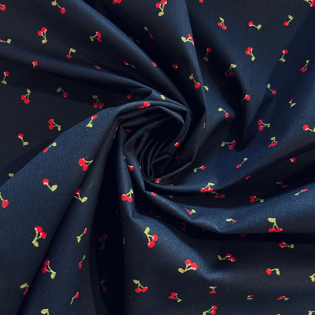 Poplin Cherry Coated Waterproof