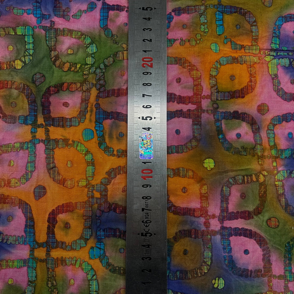 Sunset Batik Mosaic