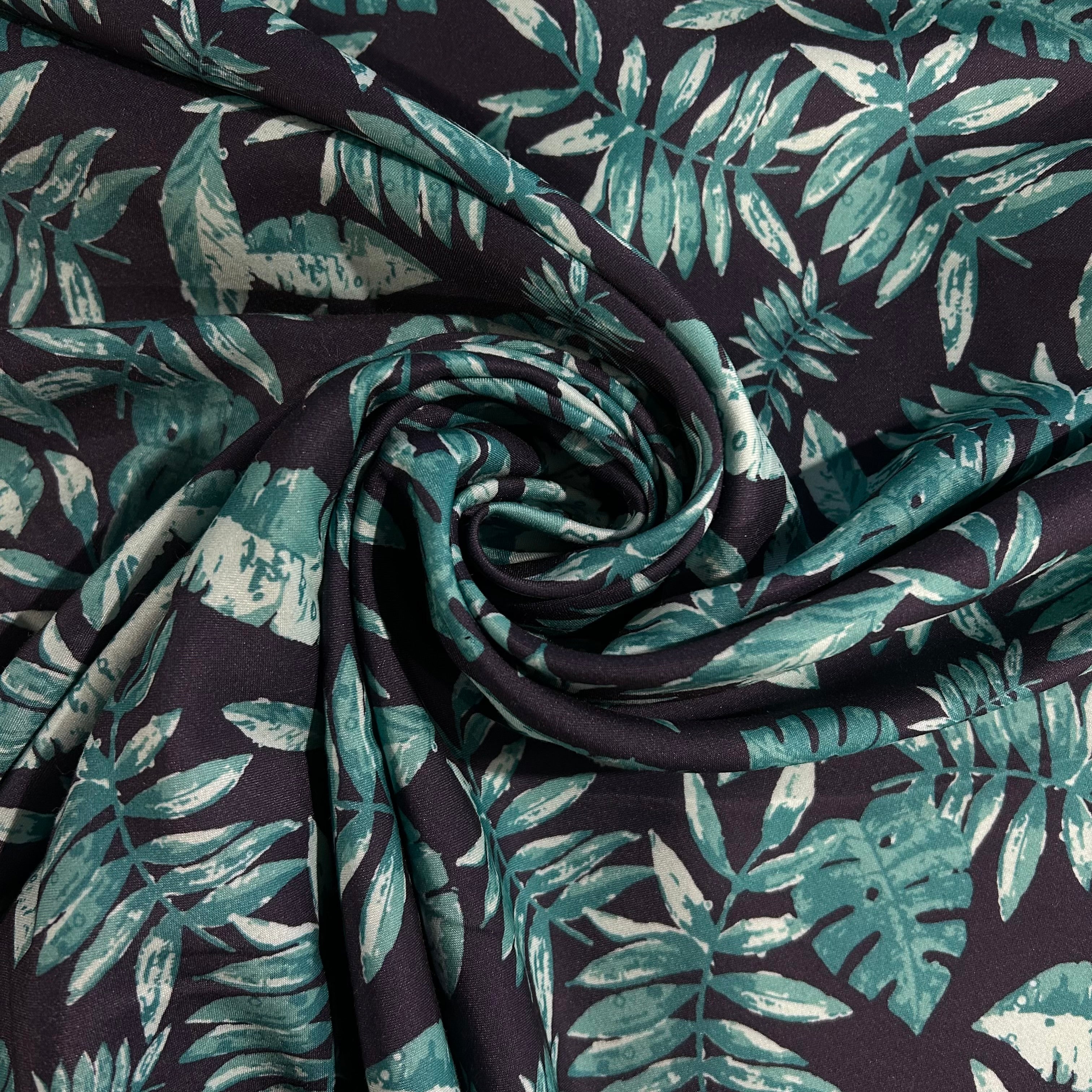 Navy Blue Tropic