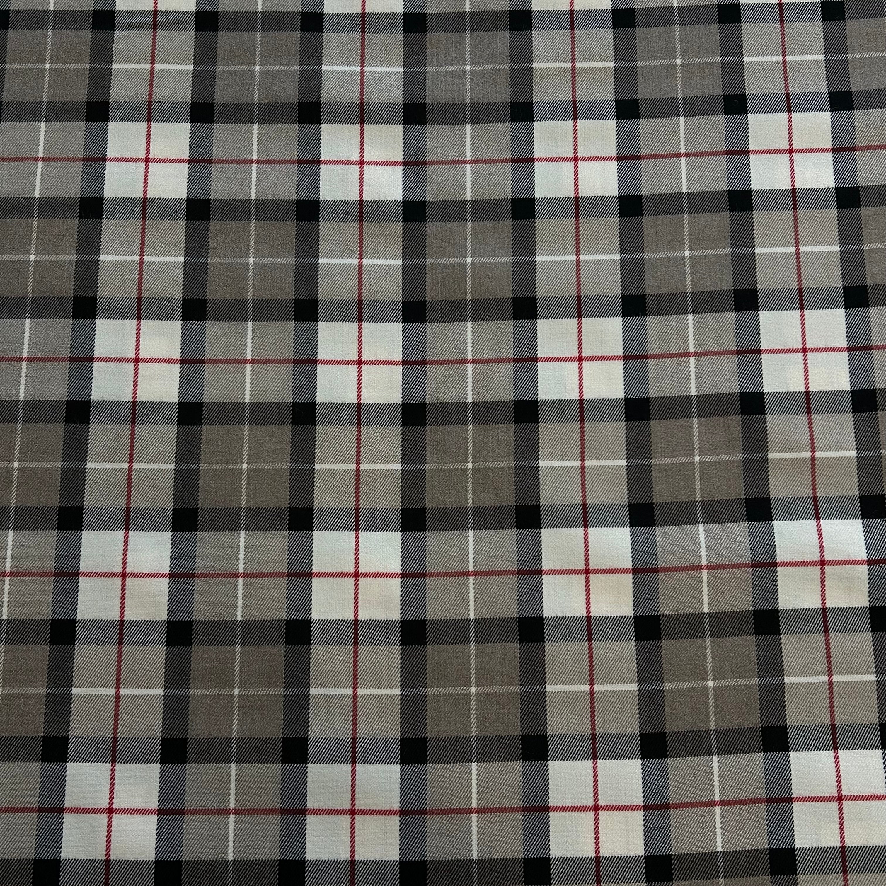 Beige Tartan Check