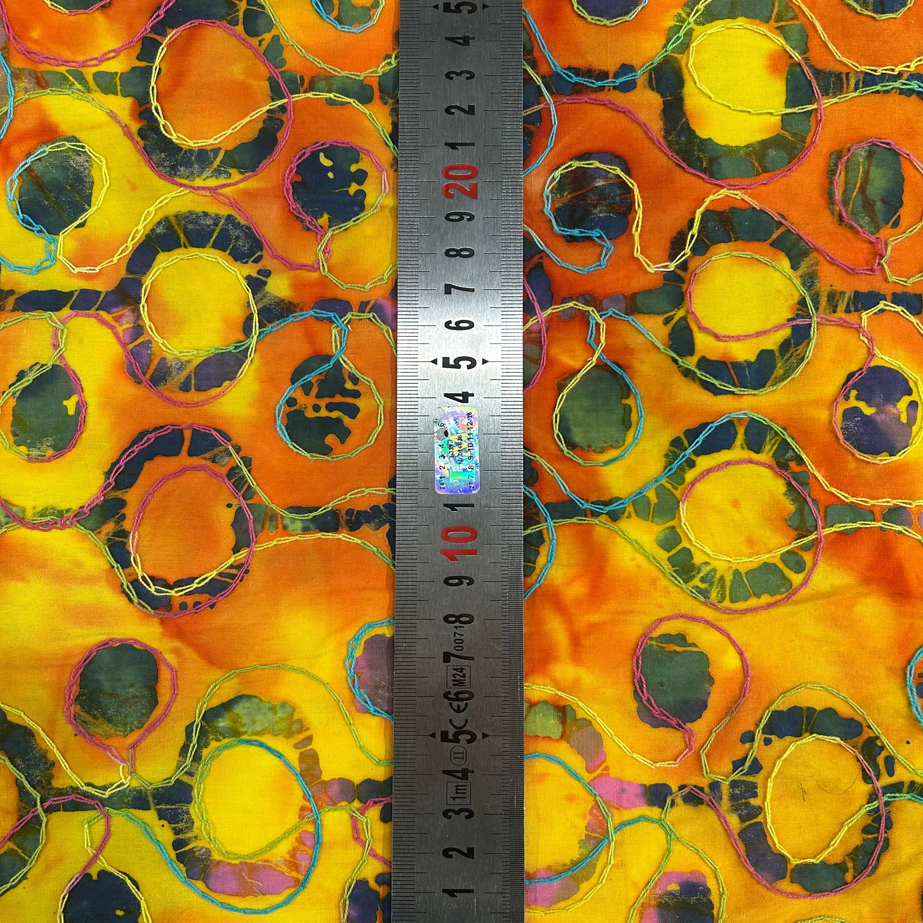 Sunset Batik Embroider