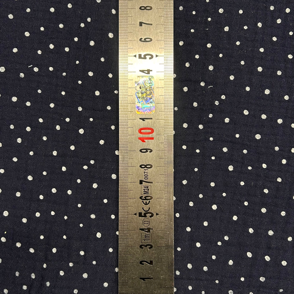 Navy Micro Dot