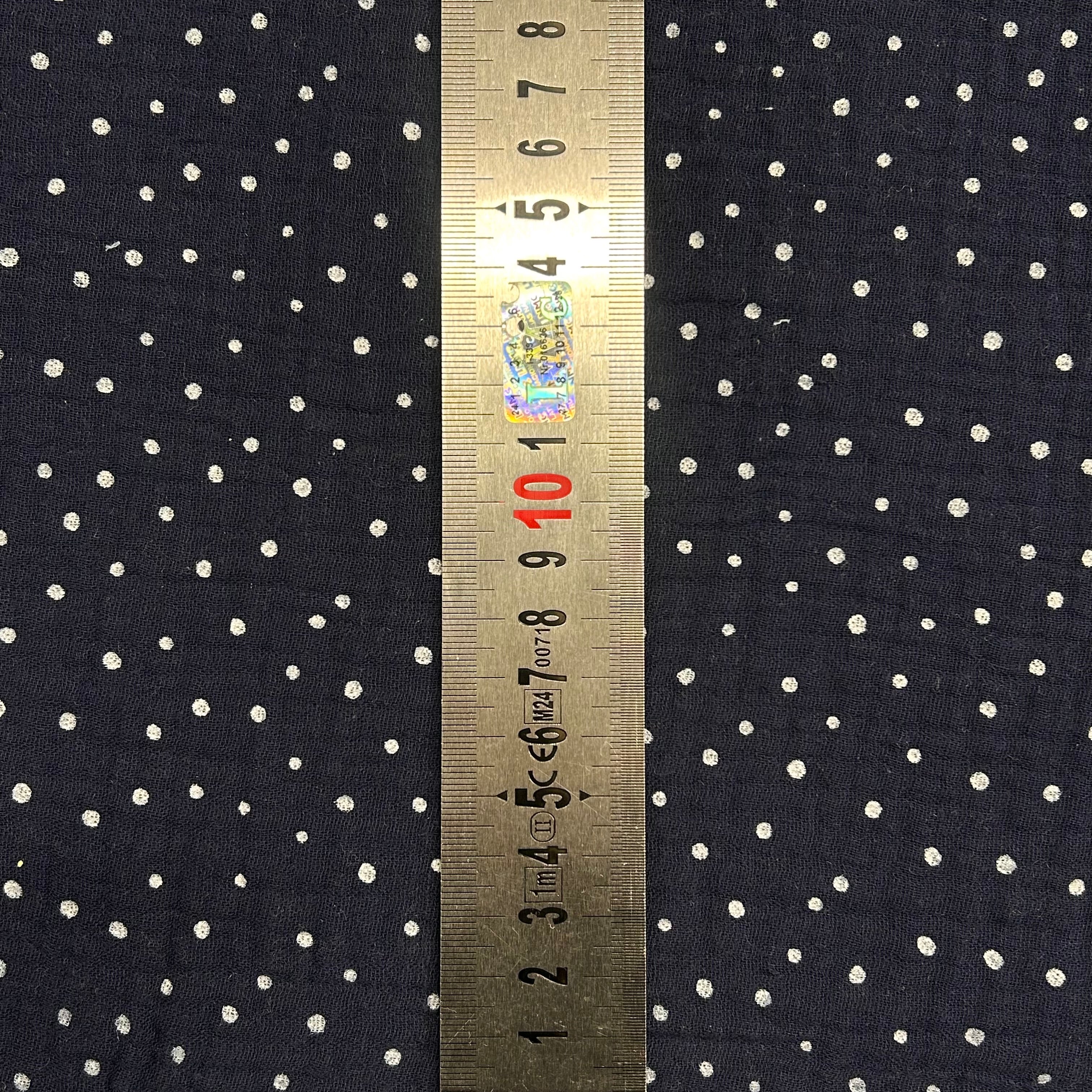 Navy Micro Dot