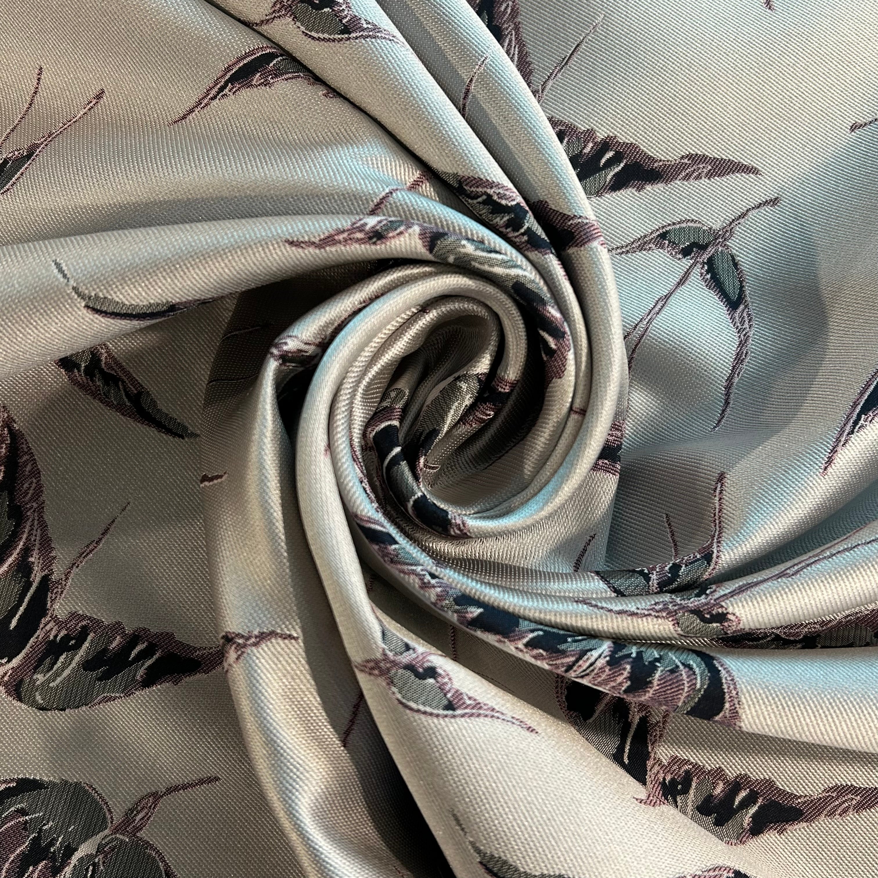 Silver Swallow Jacquard