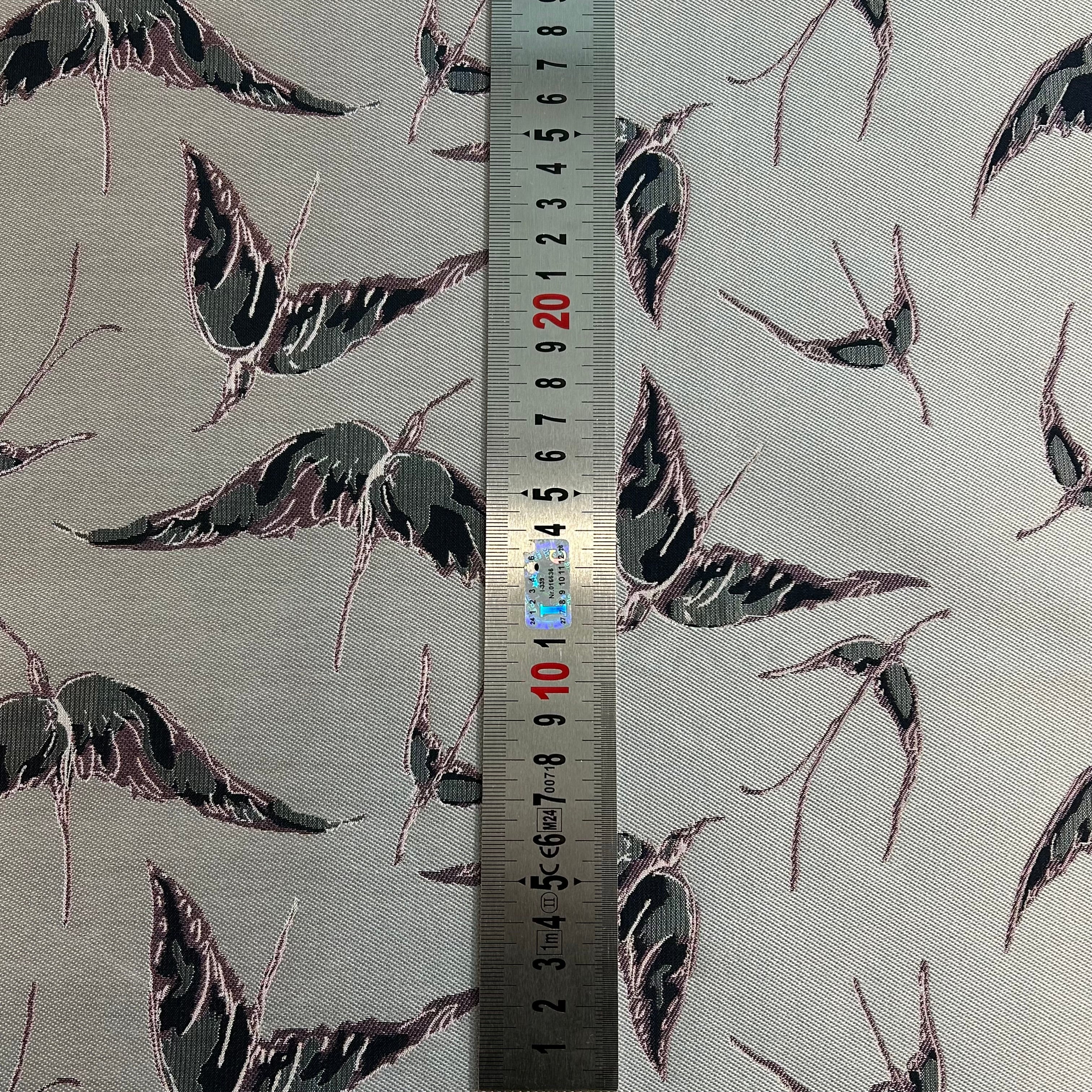 Silver Swallow Jacquard