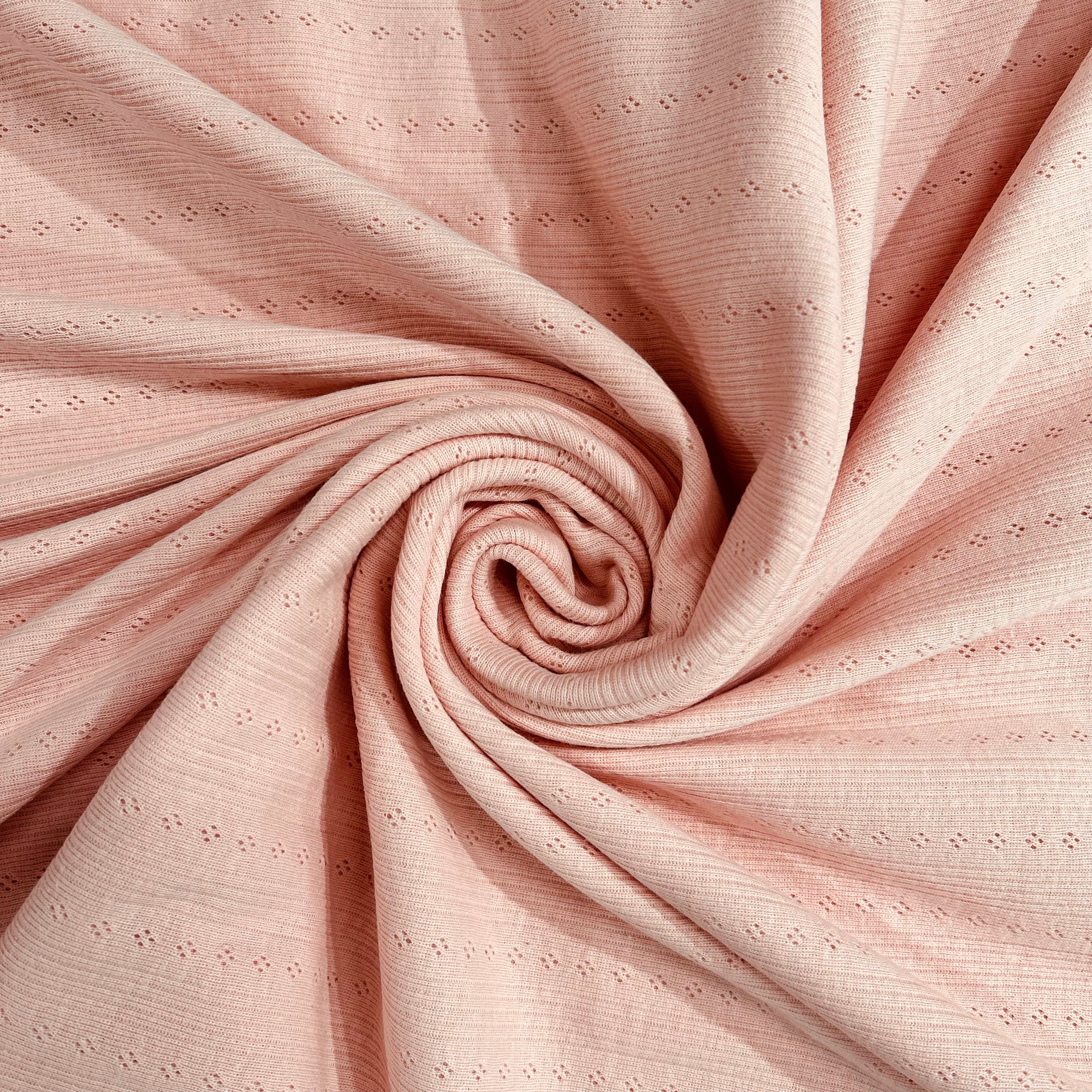 Soft Pointelle Peach