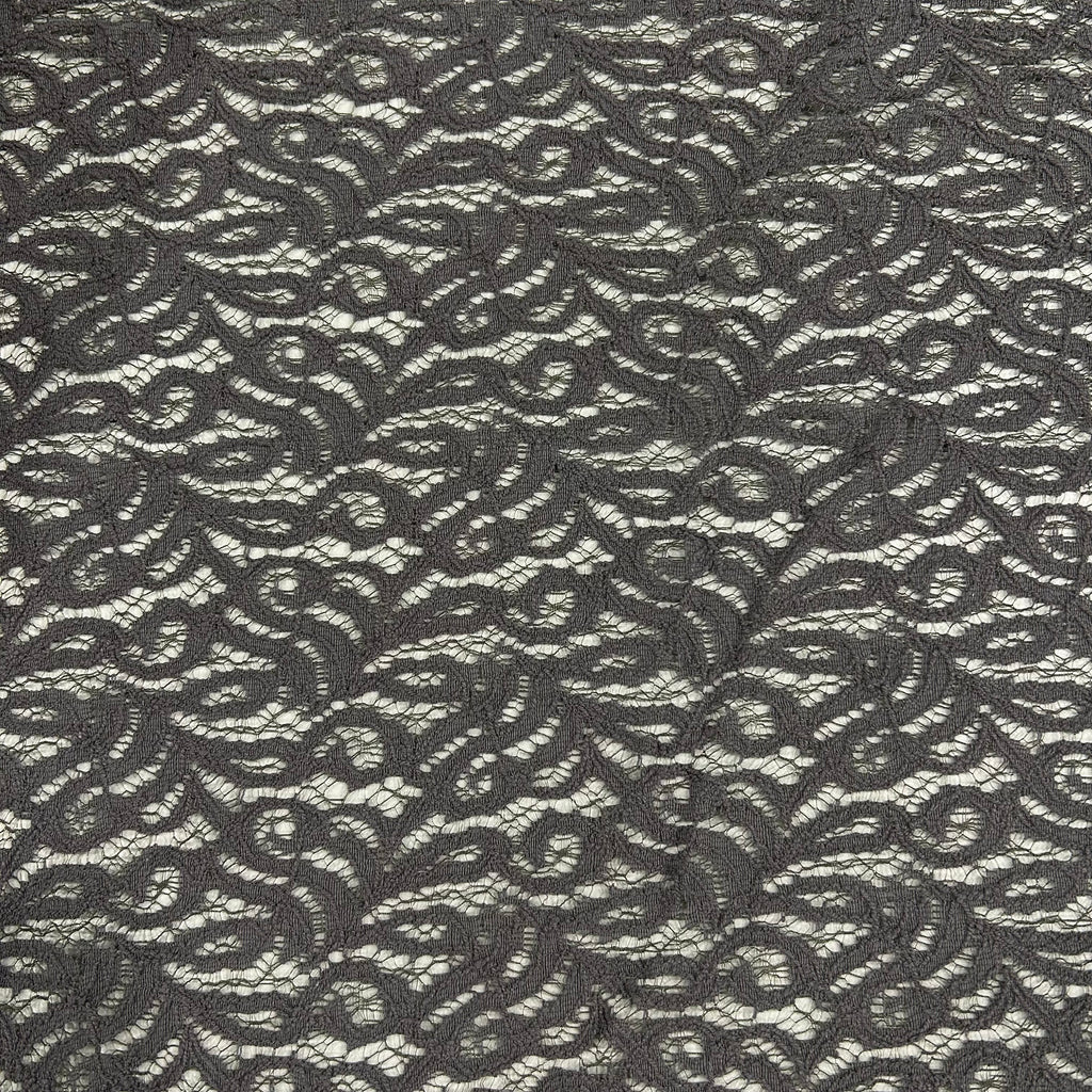 Ultra Grey Paisley Lace