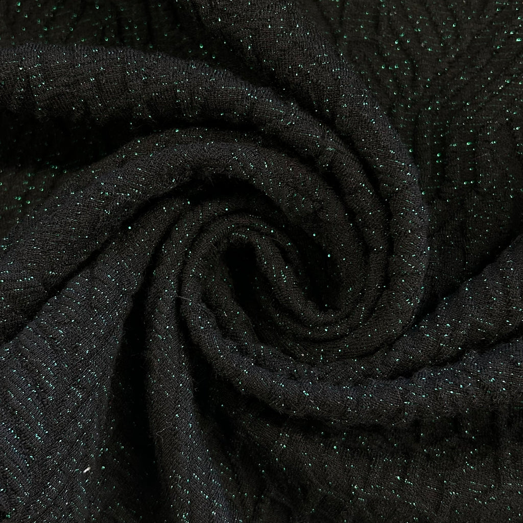 Black Green Sparkle