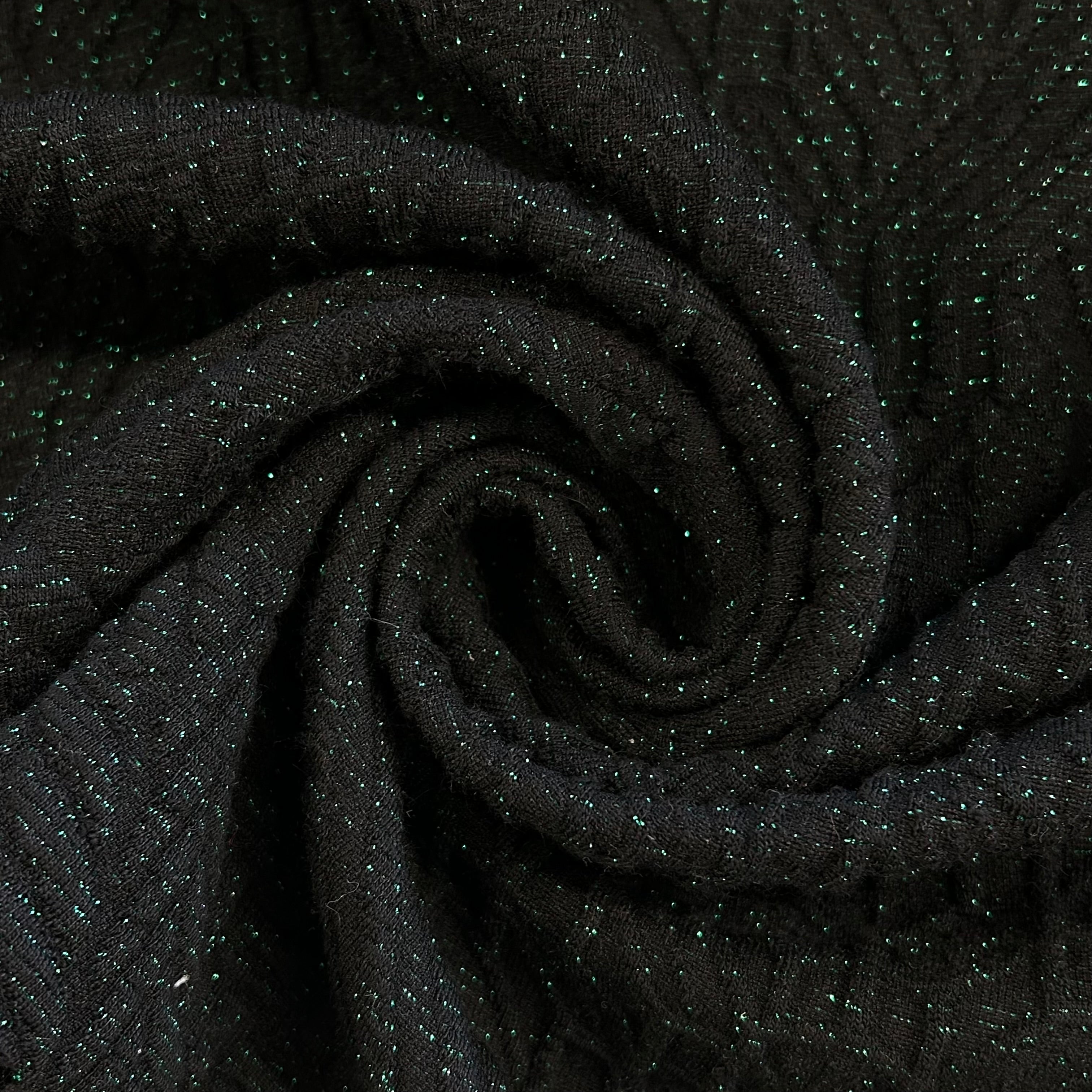 Black Green Sparkle