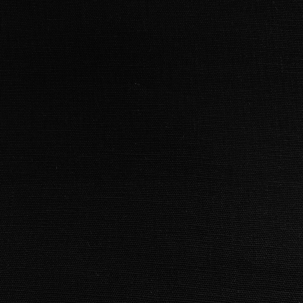 Black Heavy Linen