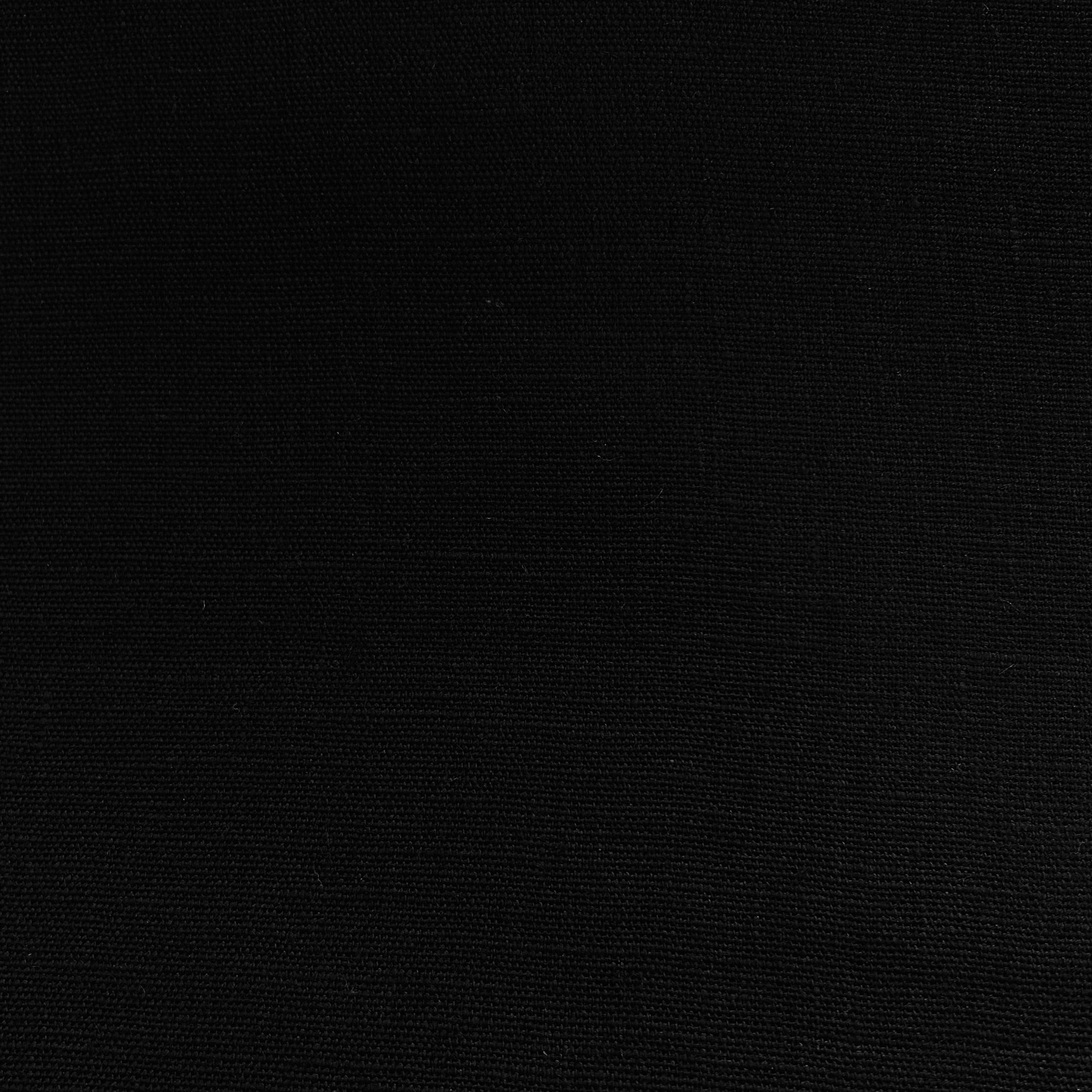 Black Heavy Linen
