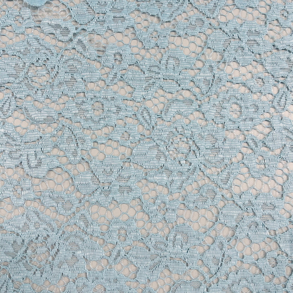 Ice Blue Paisley Lace