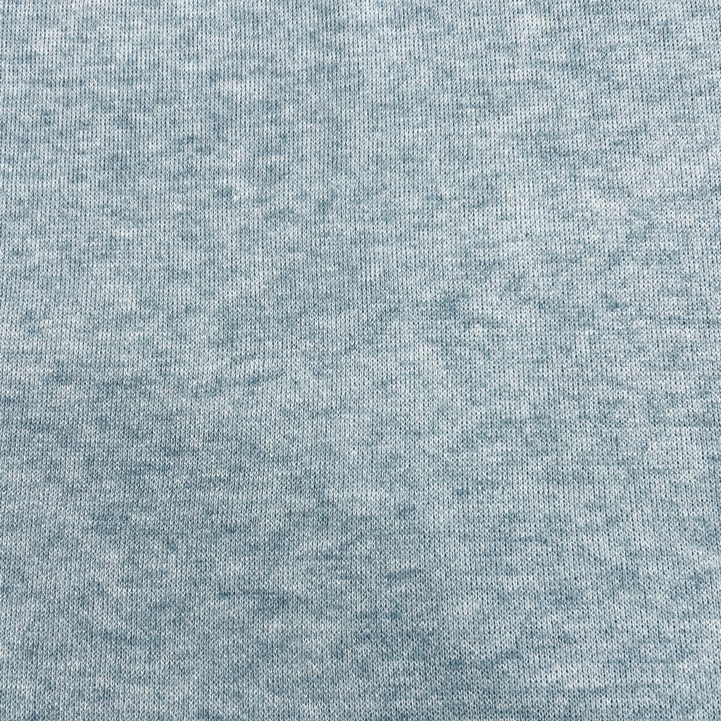 Sky Blue Melange Jersey Knit