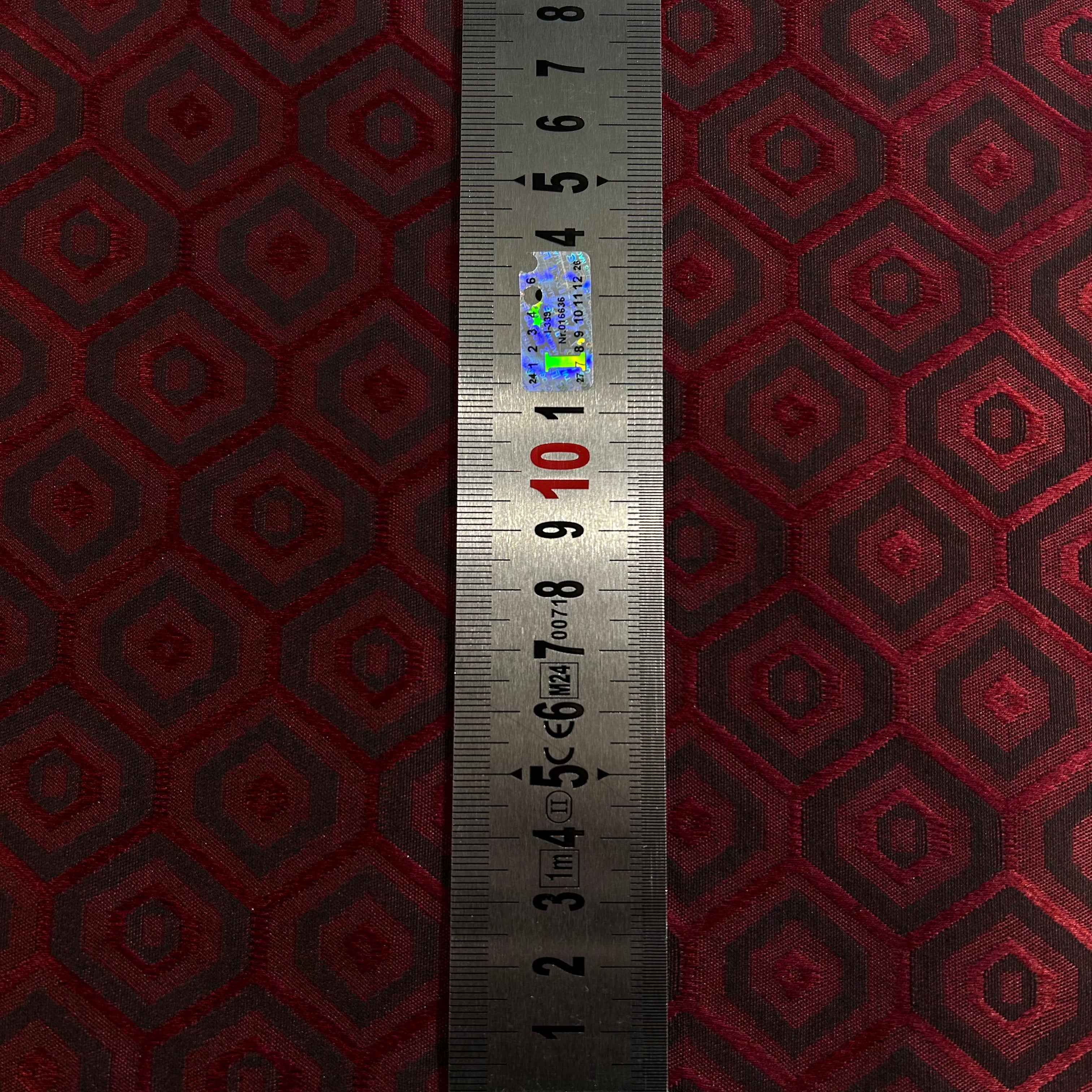Ruby Diamond Jacquard