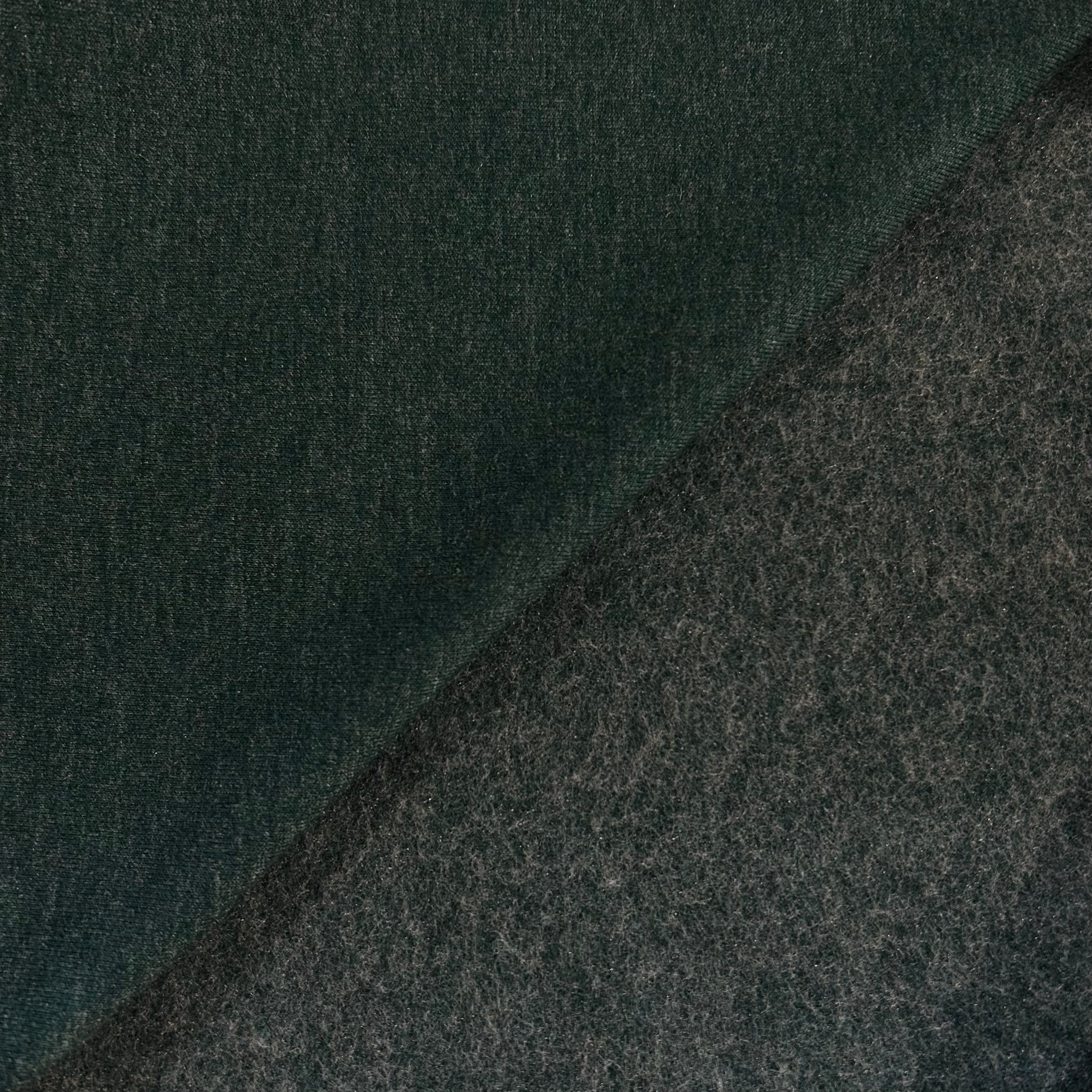 Dark Emirald Brushed Sweatshirt Fleece