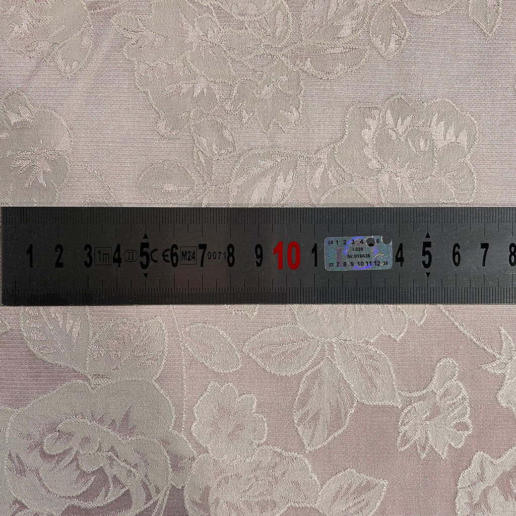 Flowers Pink Jacquard