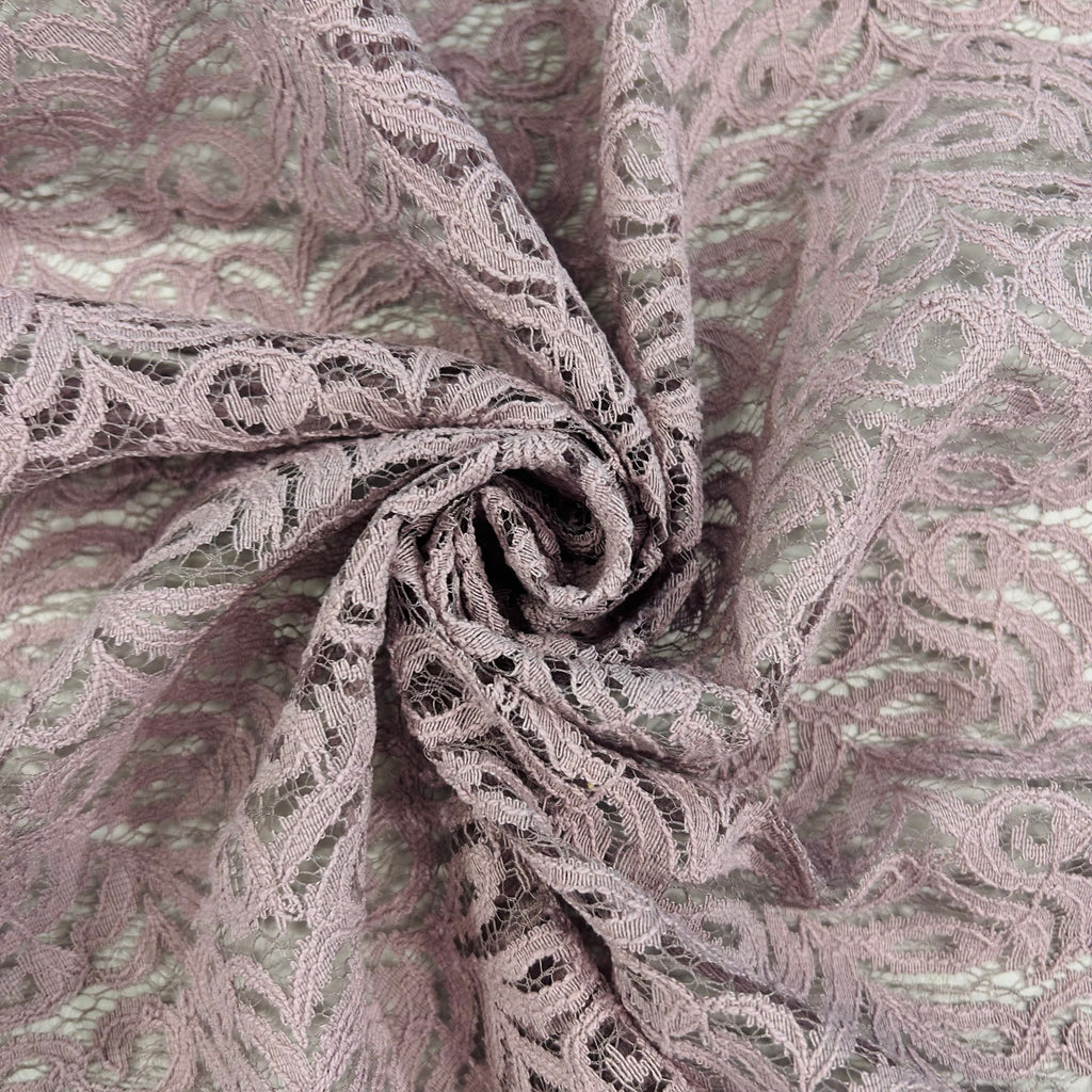 Rosy Paisley Lace