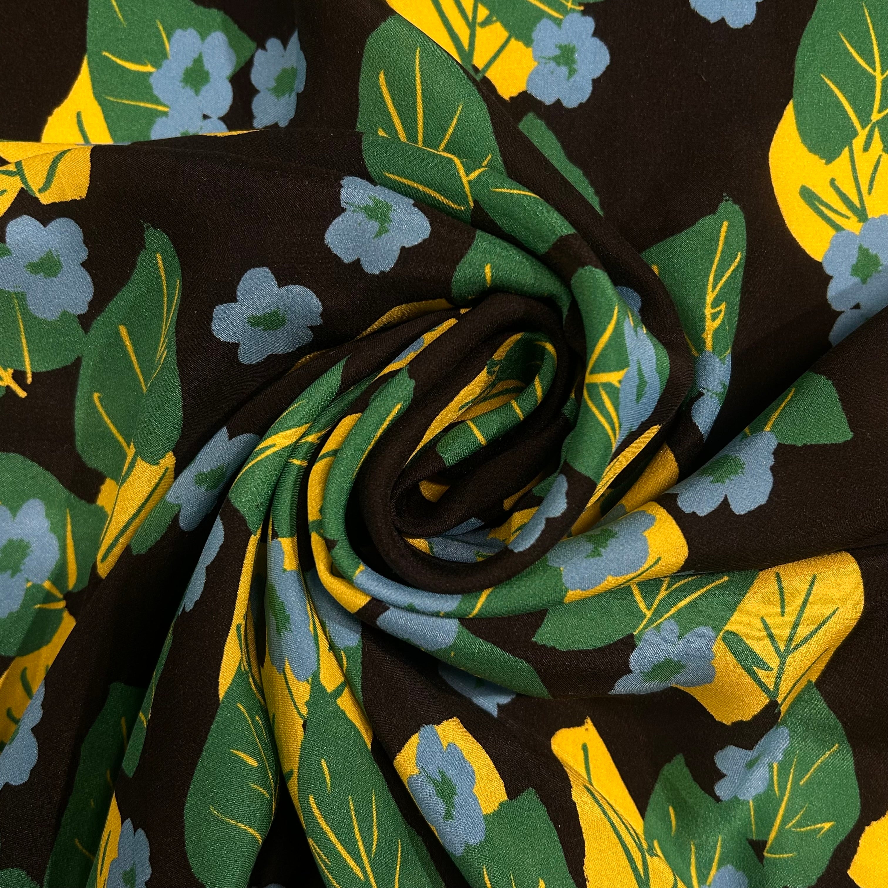 Midnight Garden Silk