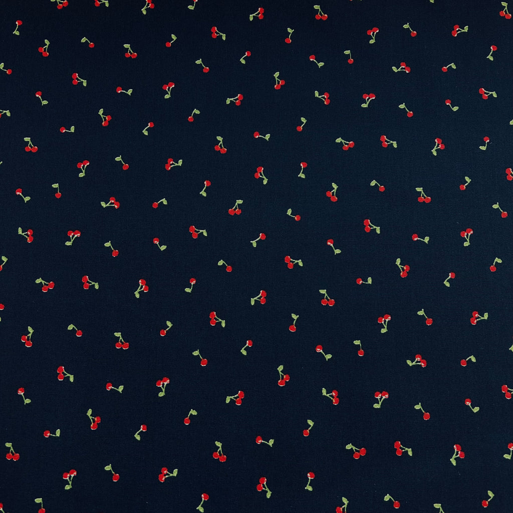 Poplin Cherry Coated Waterproof