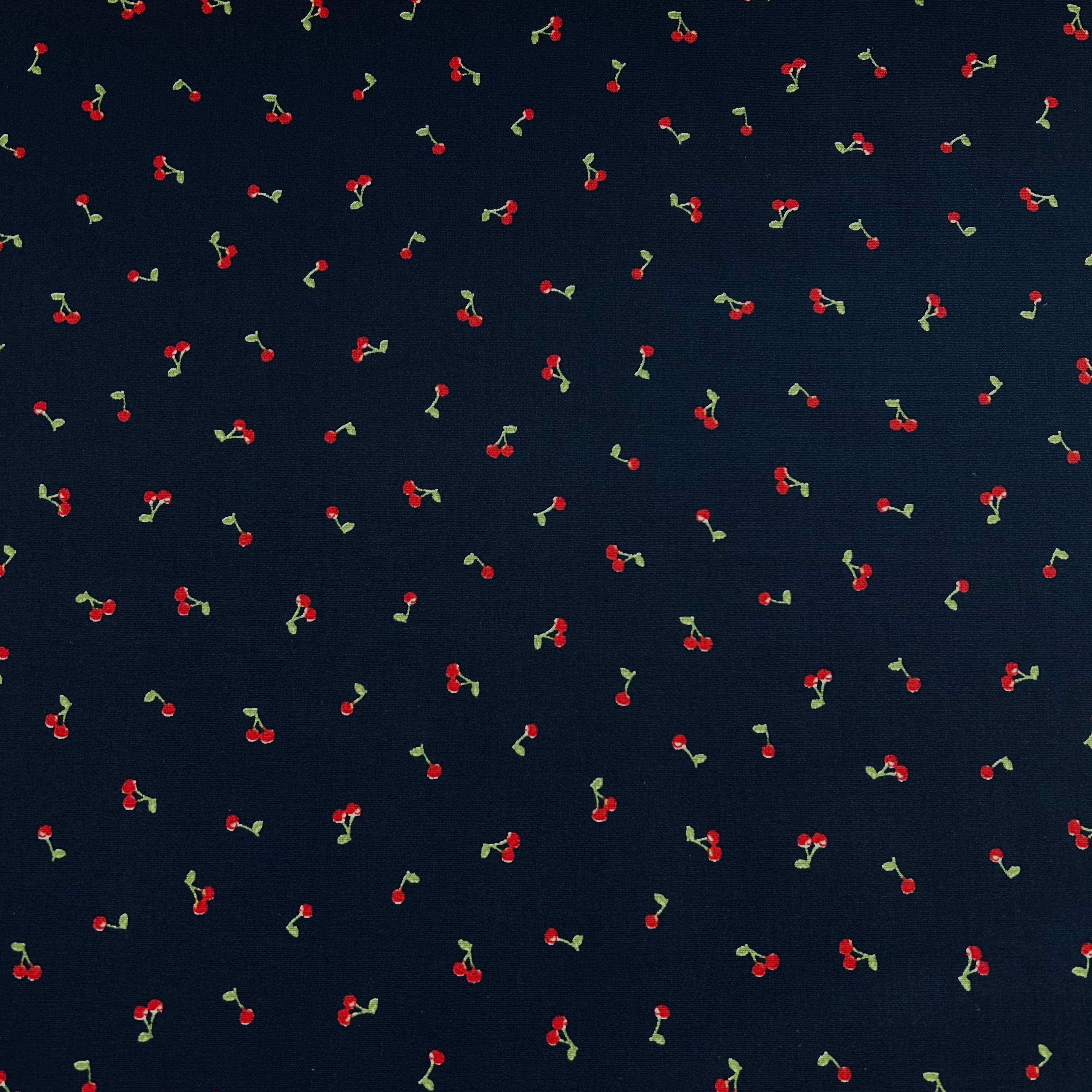 Poplin Cherry Coated Waterproof
