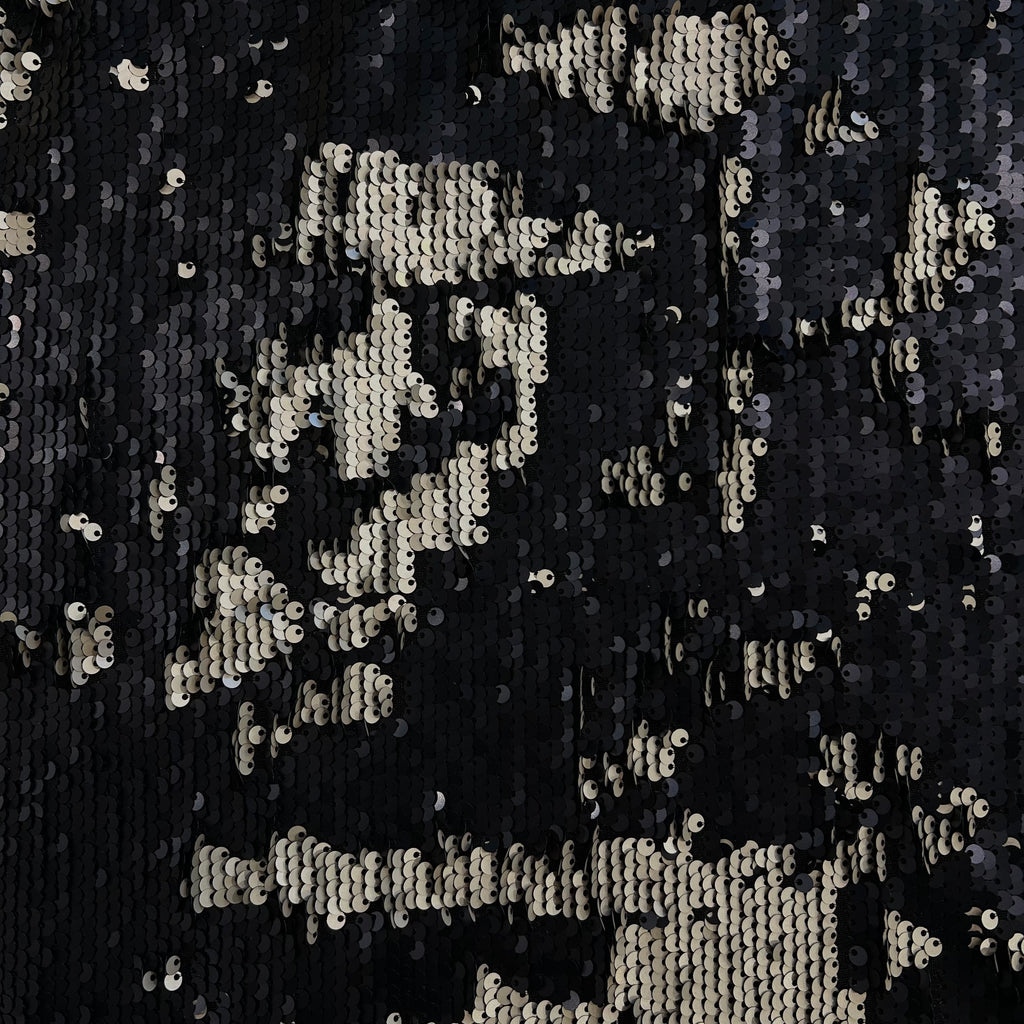 Black & Champagne Sequin