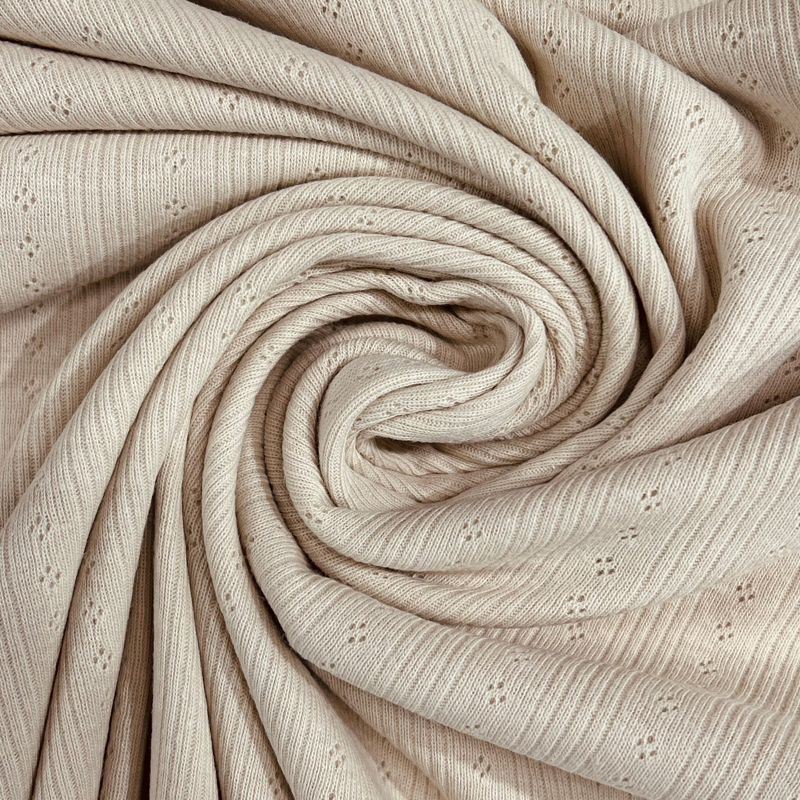 Pointelle Vanilla Cake