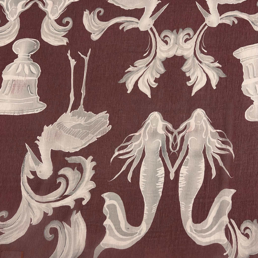 Vintage Mermaid Silk
