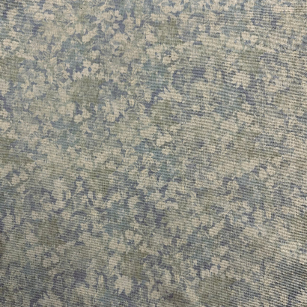 Light Blue & Light Green Floral